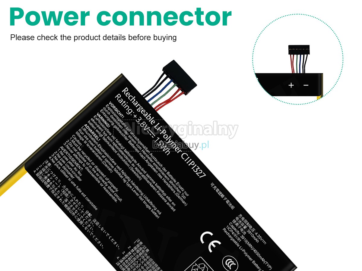 Asus FE170 bateria