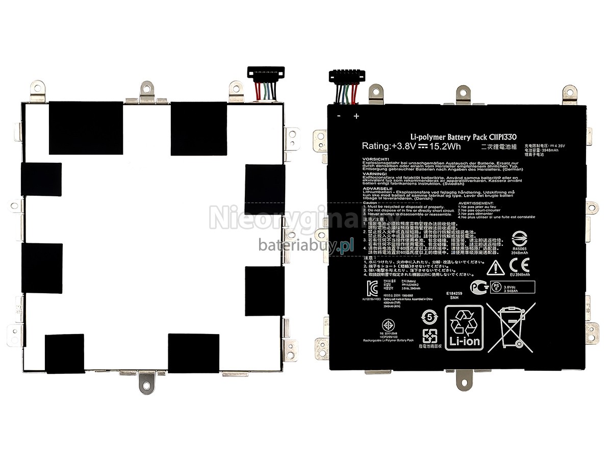 Asus MEMO Pad 8 ME181A bateria