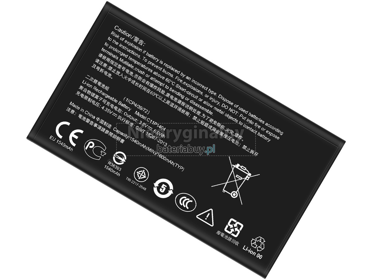 Asus C11P1404 bateria