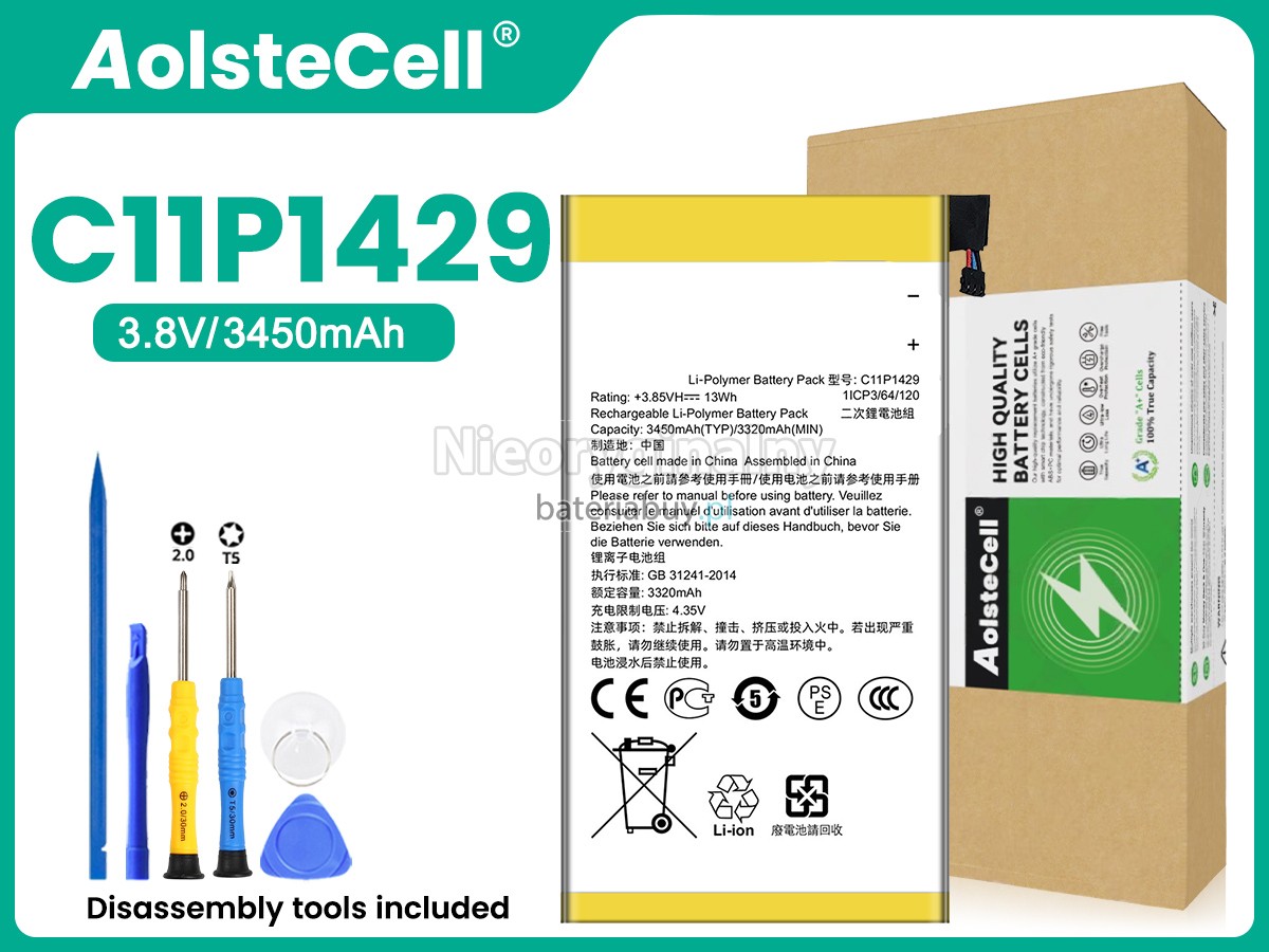 Asus C11P1425 bateria