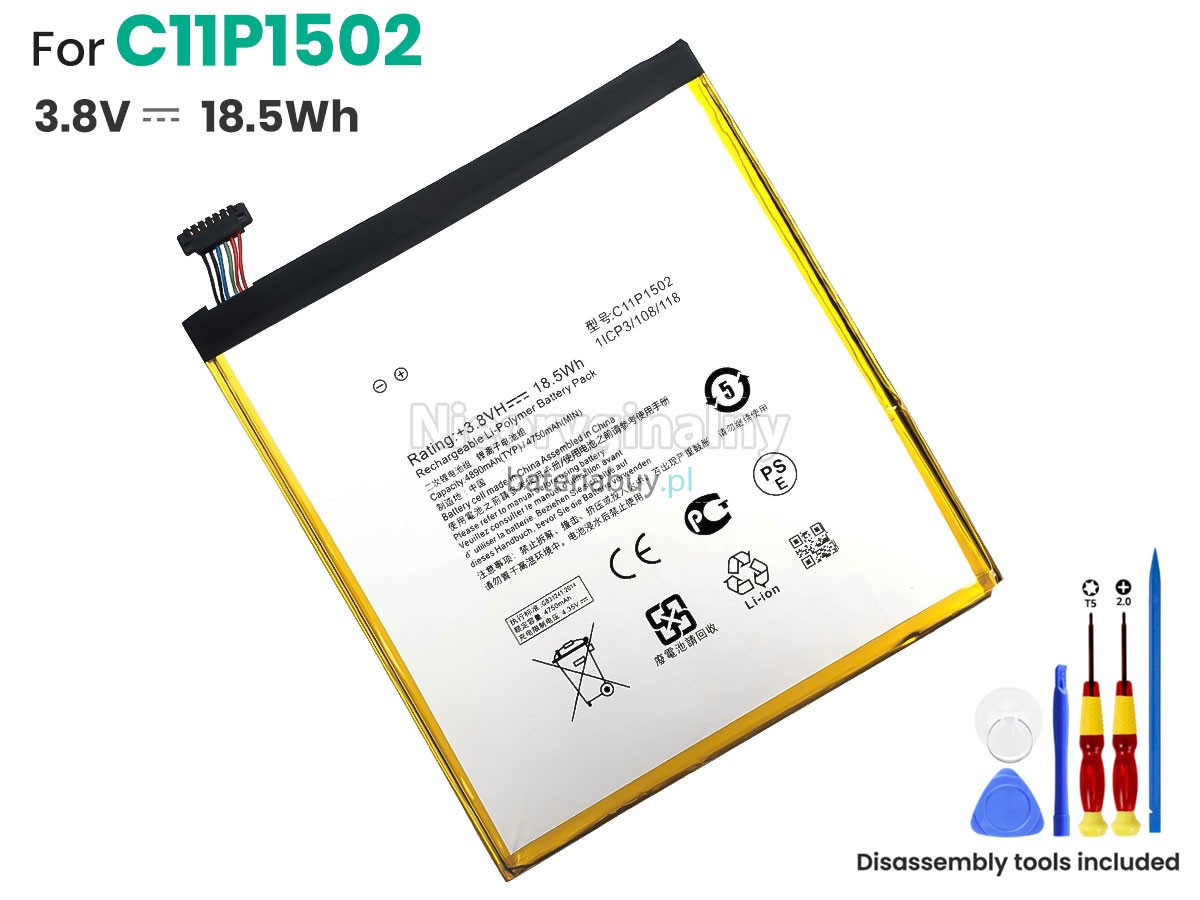 Asus C11P1502 bateria