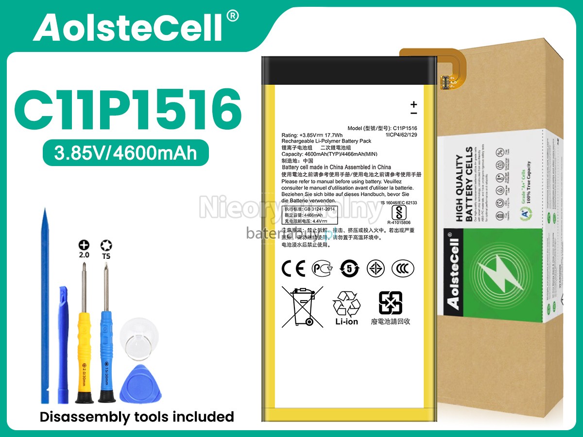 Asus C11P1516 bateria