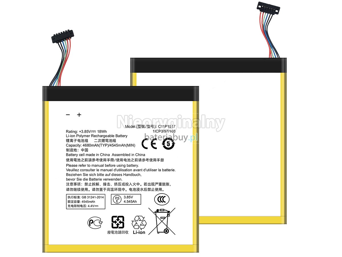 Asus ZENPad 10.1 bateria