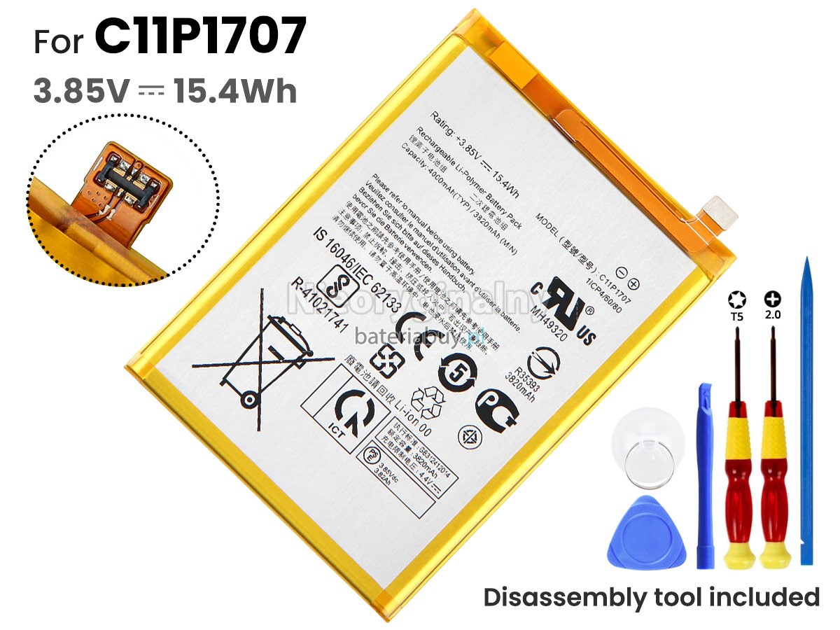 Asus ZENFONE MAX ZB555KL bateria