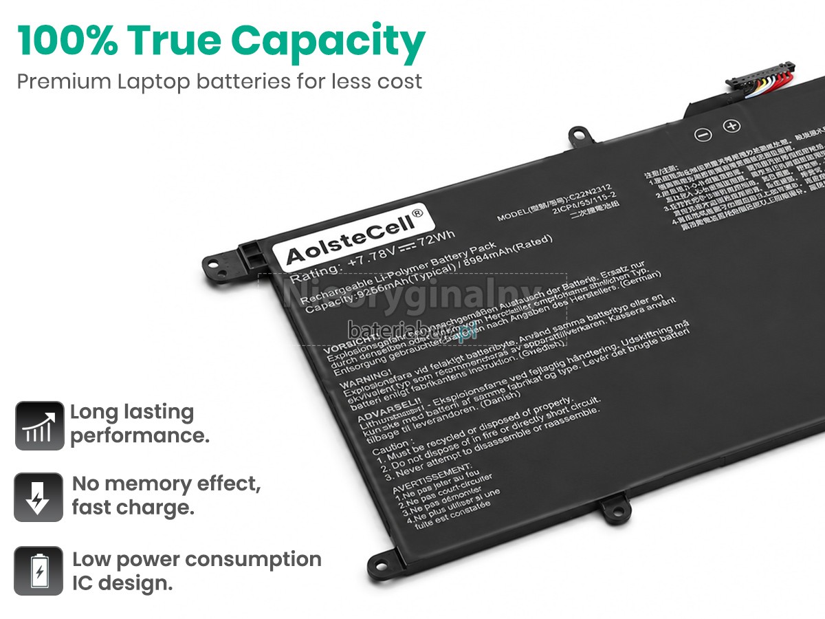 Asus 0B200-04570100 bateria