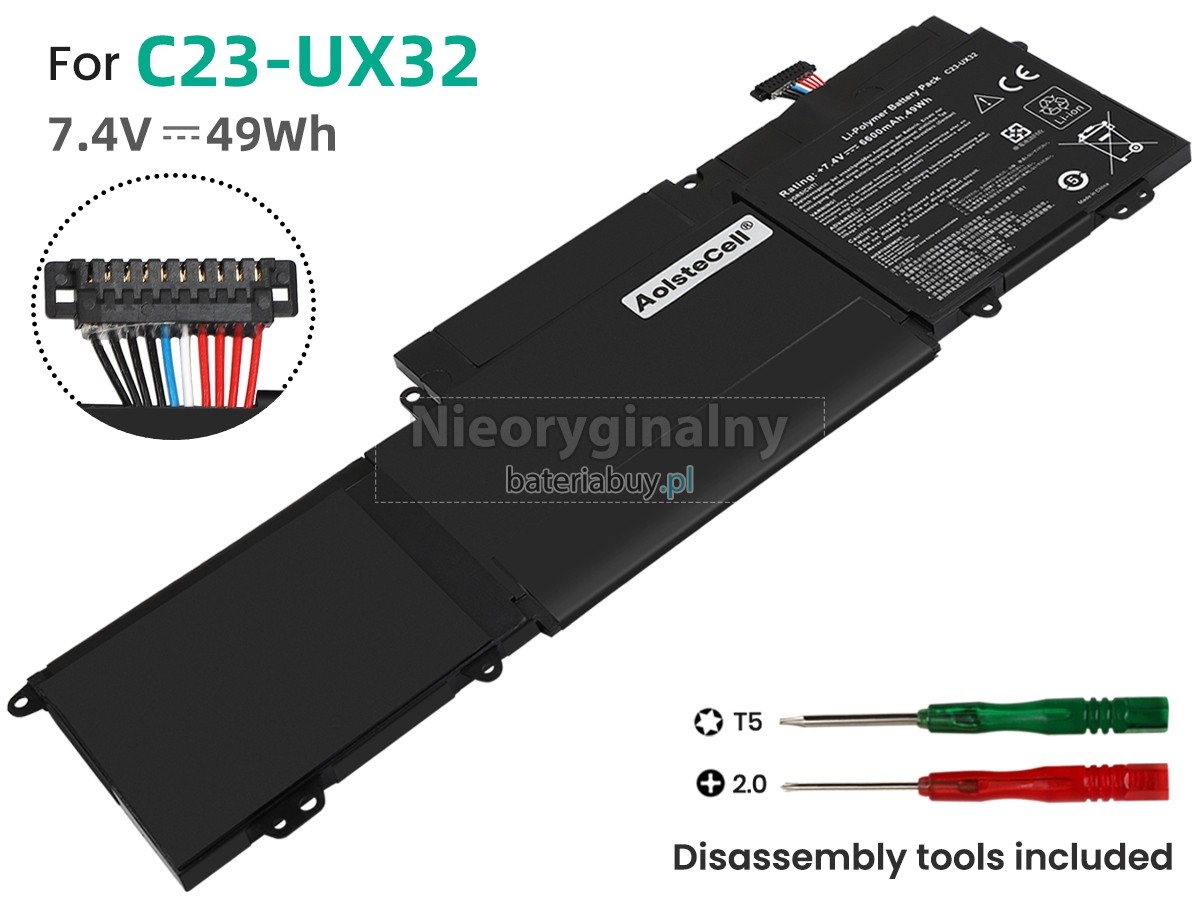 Asus VivoBook U38N-1A bateria