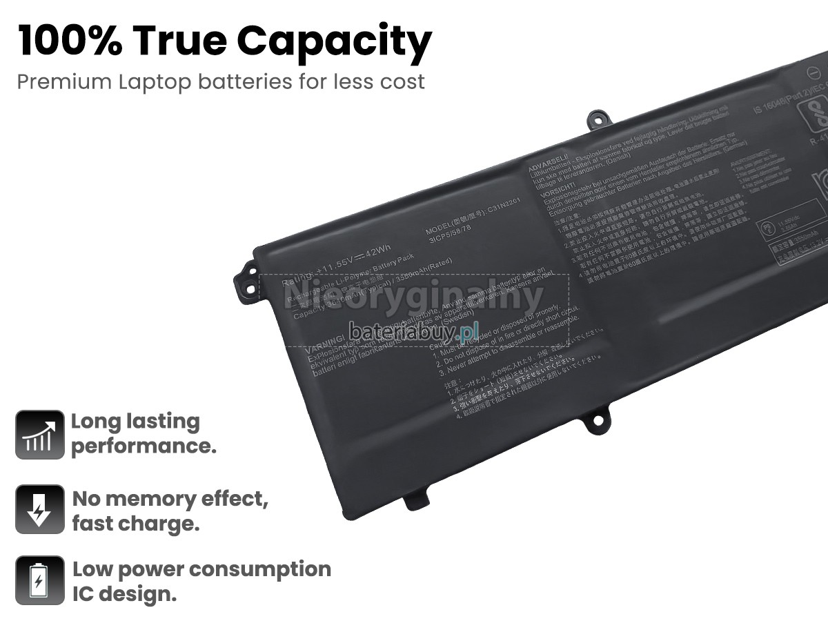 Bateria do Laptop Asus VivoBook F1605ZA-MB198W