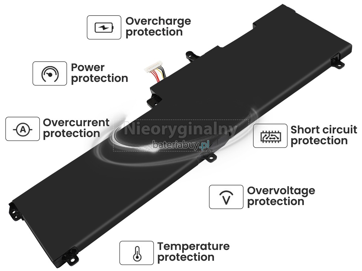 Asus Rog STRIX GL702VM-GC004T bateria