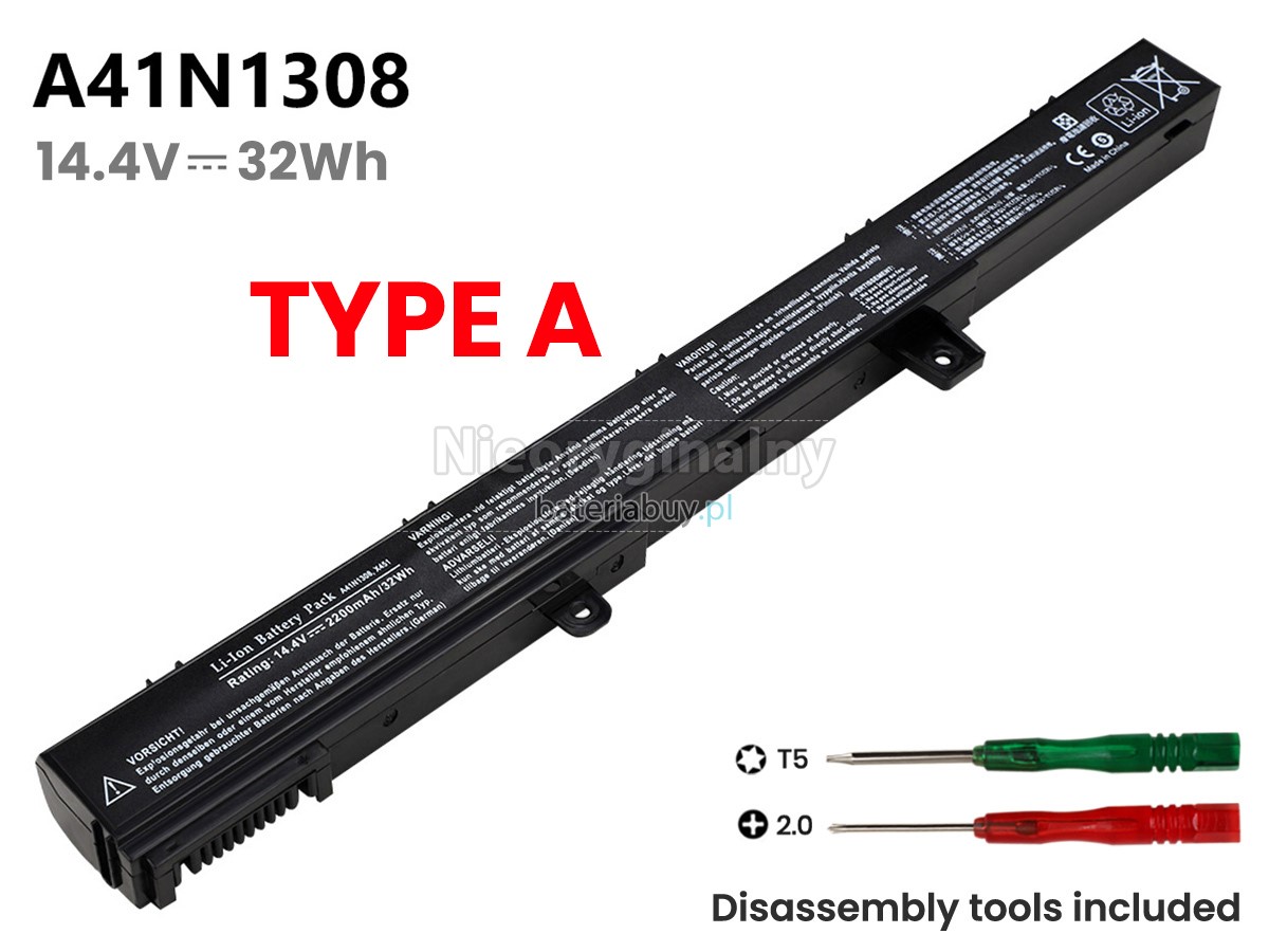 Asus VivoBook X551MA-RCLN03 bateria