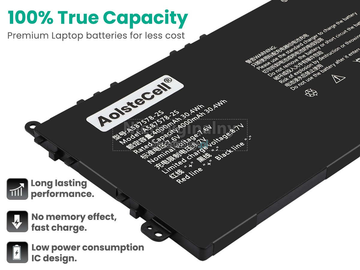 Bateria do Laptop AXIOO 587578