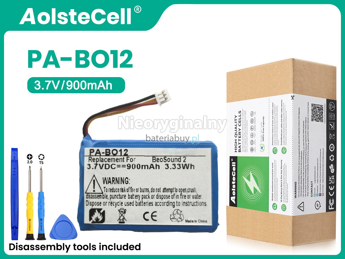 Bang Olufsen BEOSOUND 2 bateria