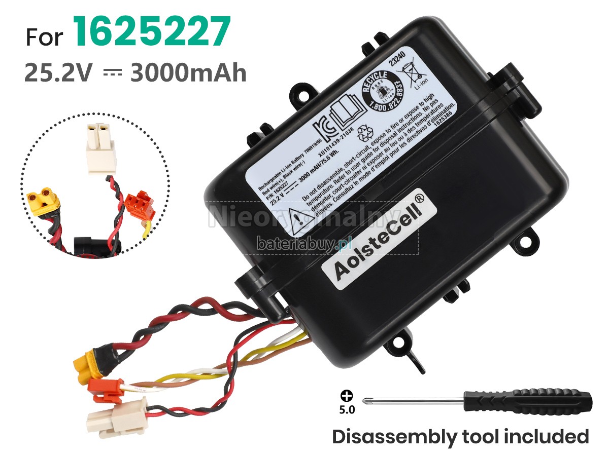 Bissell 1625227 S30Q bateria