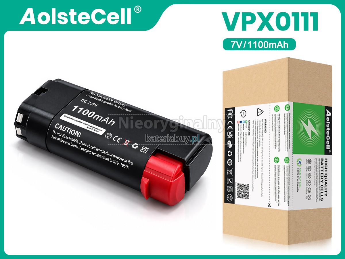 Black Decker VPX0111 bateria
