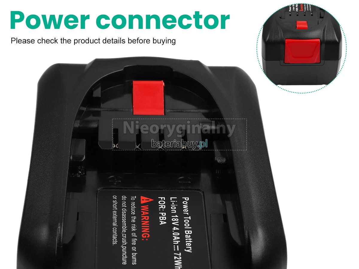 Bosch PBA 18V 1.5AH W-A bateria