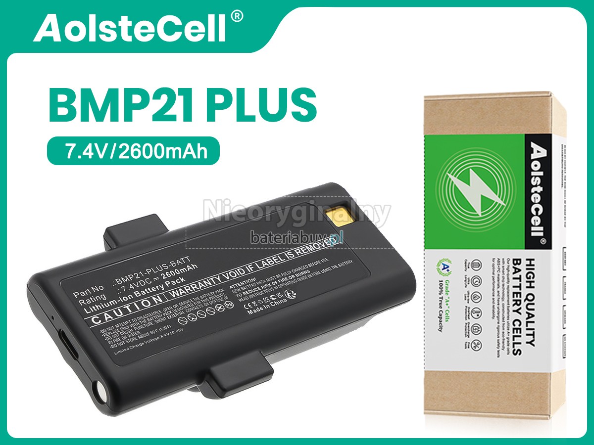 Brady BMP21 PLUS bateria