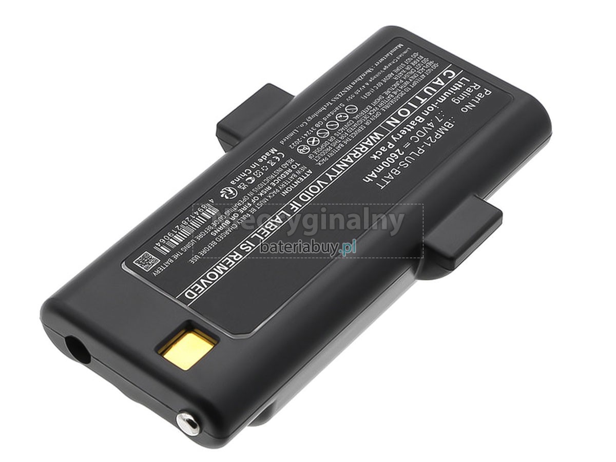 Brady BMP21 PLUS bateria
