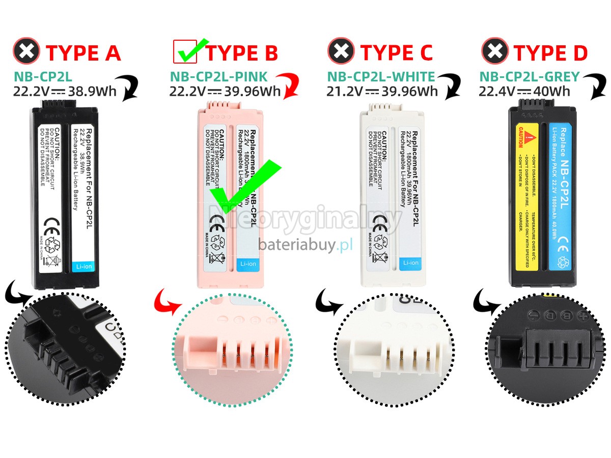 Canon SELPHY CP770 bateria