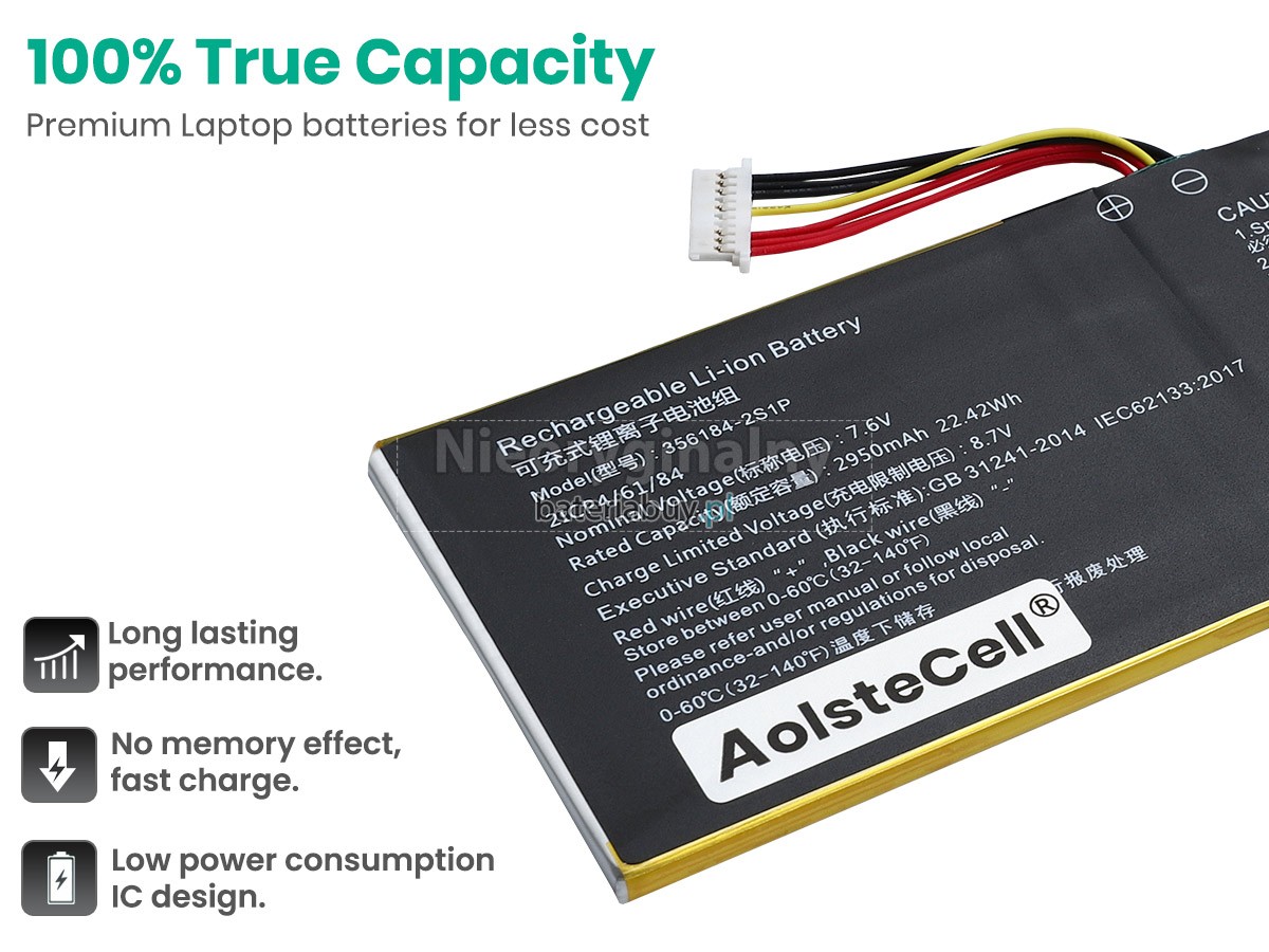 CHUWI 356184-2S1P bateria