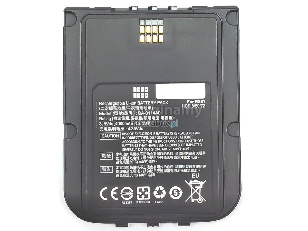 Cipherlab BA-0114A0 bateria