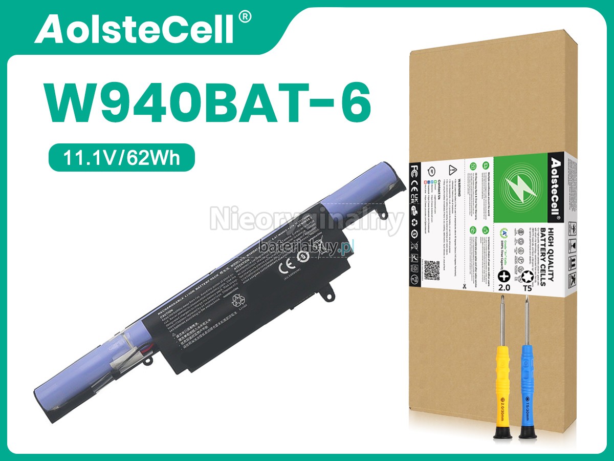 Clevo 6-87-W940S-4274 bateria
