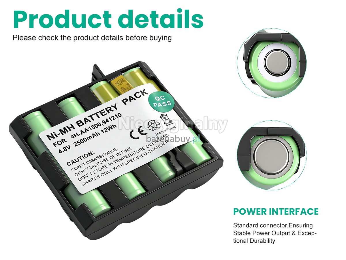 Compex 4H-AA1500 bateria