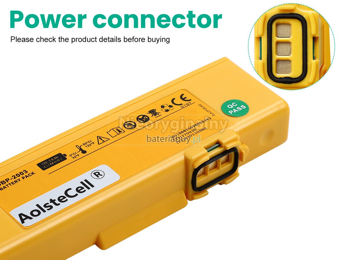 Defibtech DDU-2000 bateria