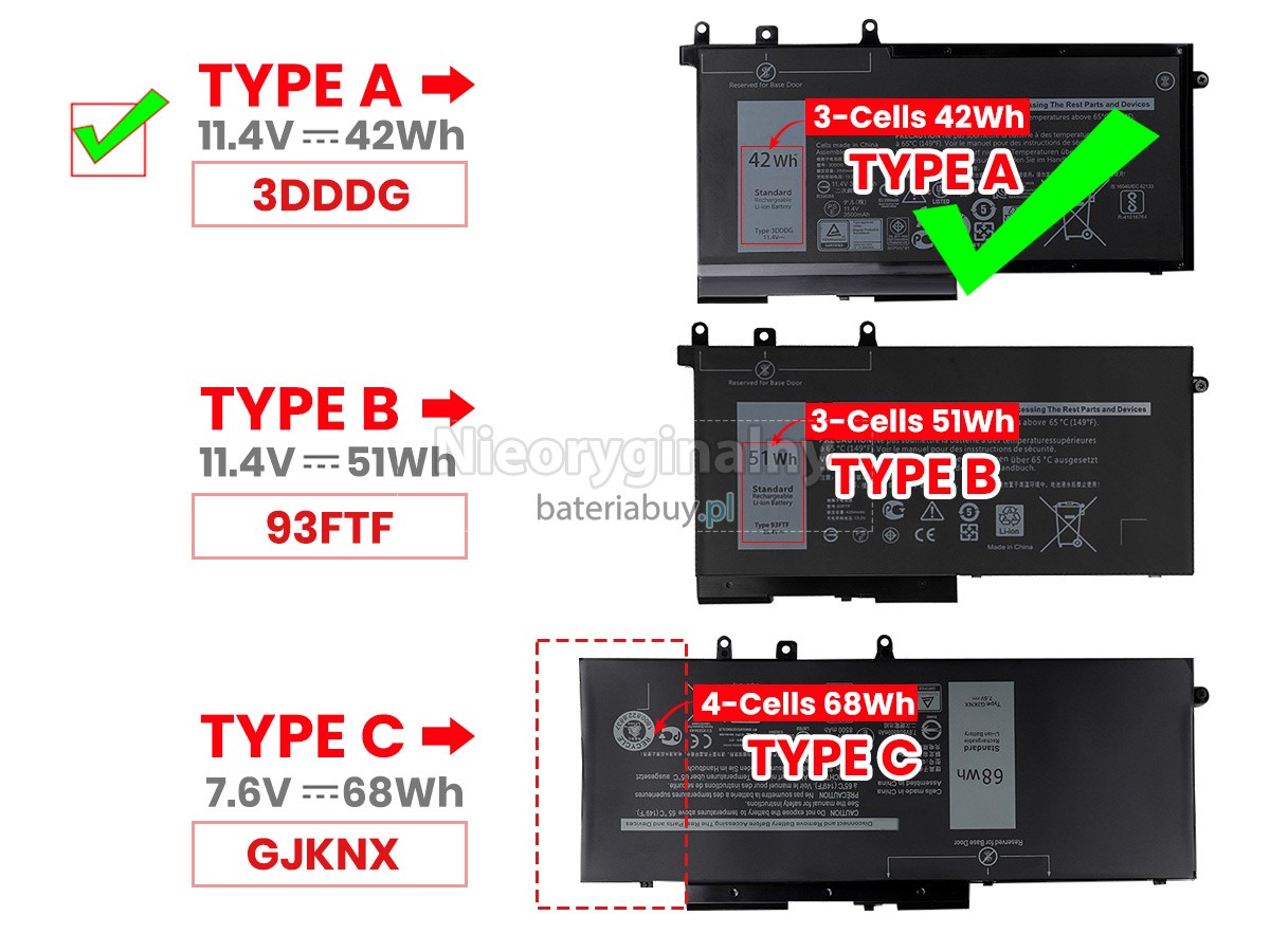 Dell Latitude 5290 bateria