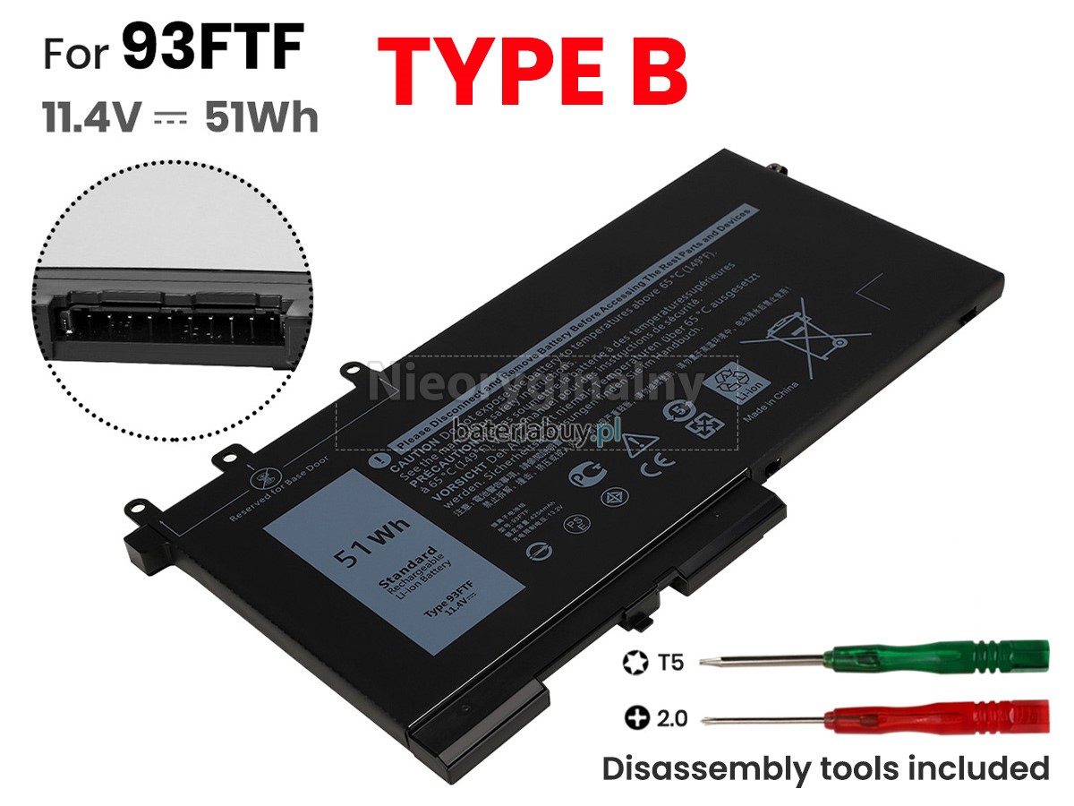 Dell Latitude 5290 bateria