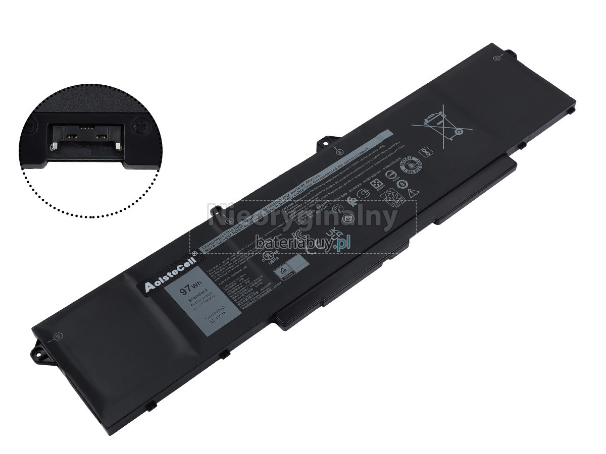 Dell 9JRV0(3ICP7/54/65-2) bateria