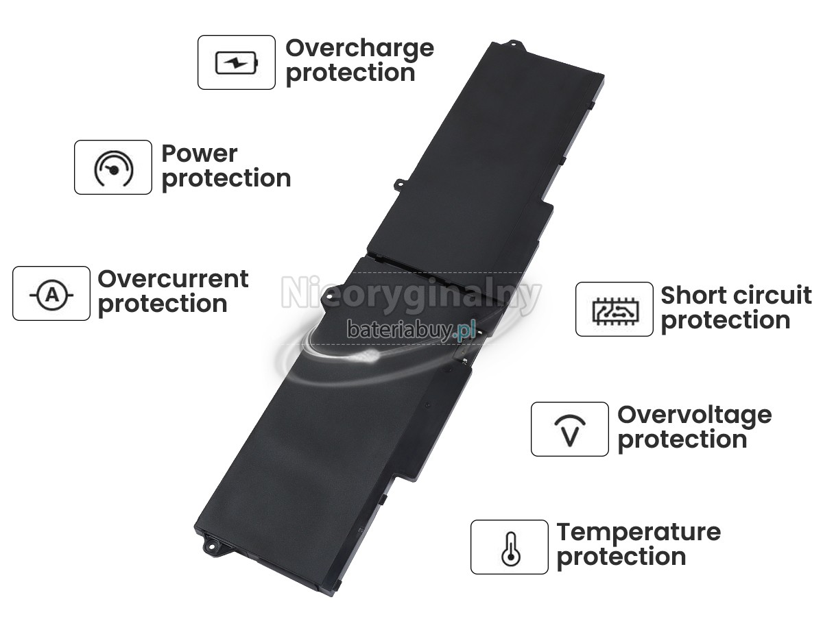 Dell 9JRV0(3ICP7/54/65-2) bateria