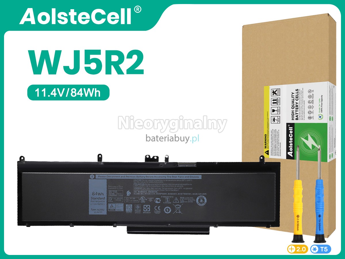 Dell WJ5R2-02 bateria