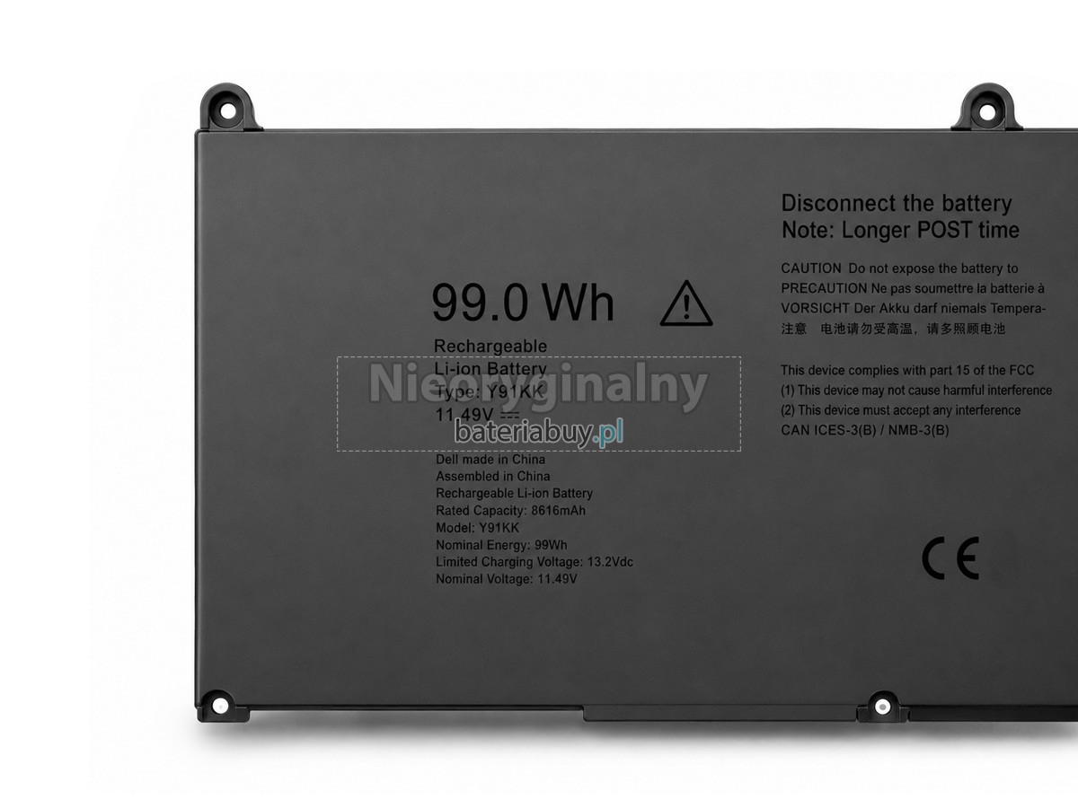 Dell 00D1HD bateria
