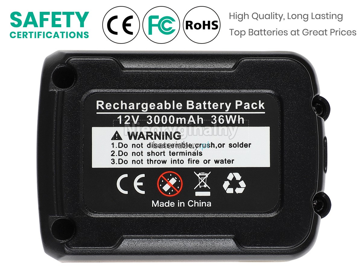 DeWALT DCL510 bateria