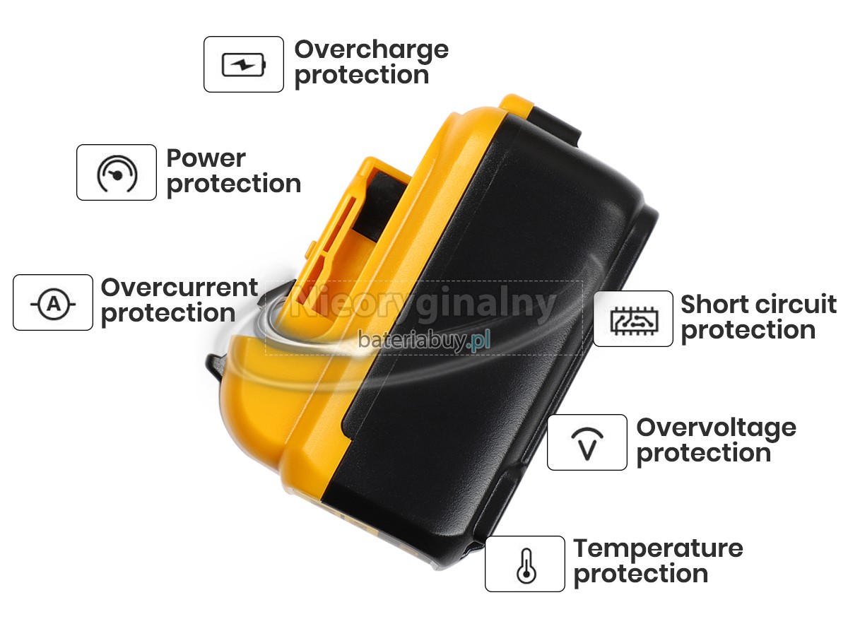 DeWALT DCL510 bateria