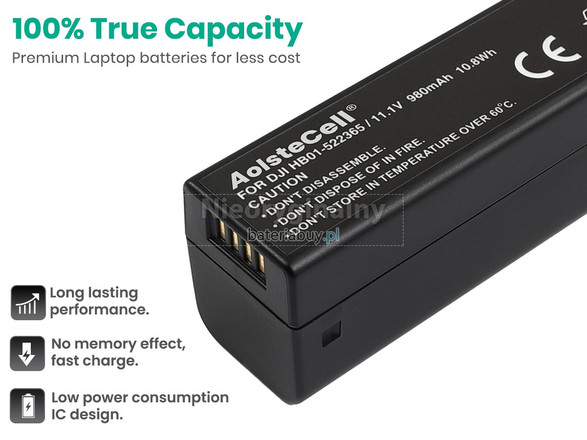 DJI OSMO PRO (ZENMUSE X5) bateria