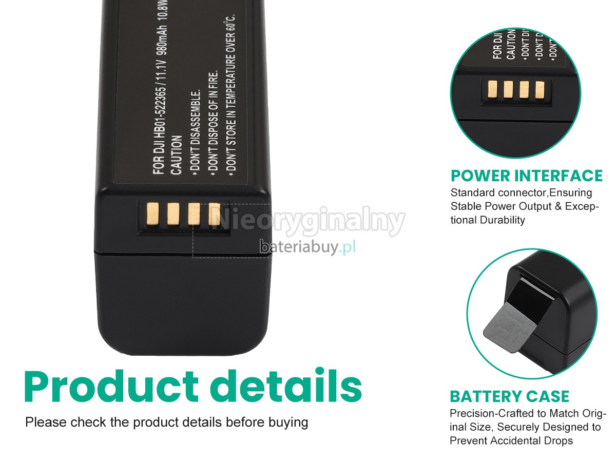 DJI OSMO PRO (ZENMUSE X5) bateria
