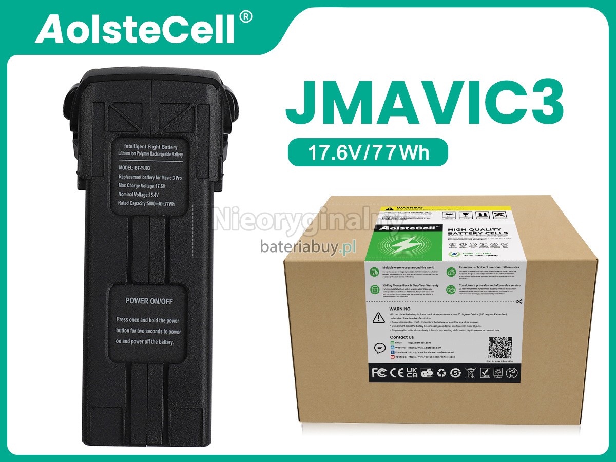 DJI MAVIC 3(4ICP9/37/109) bateria