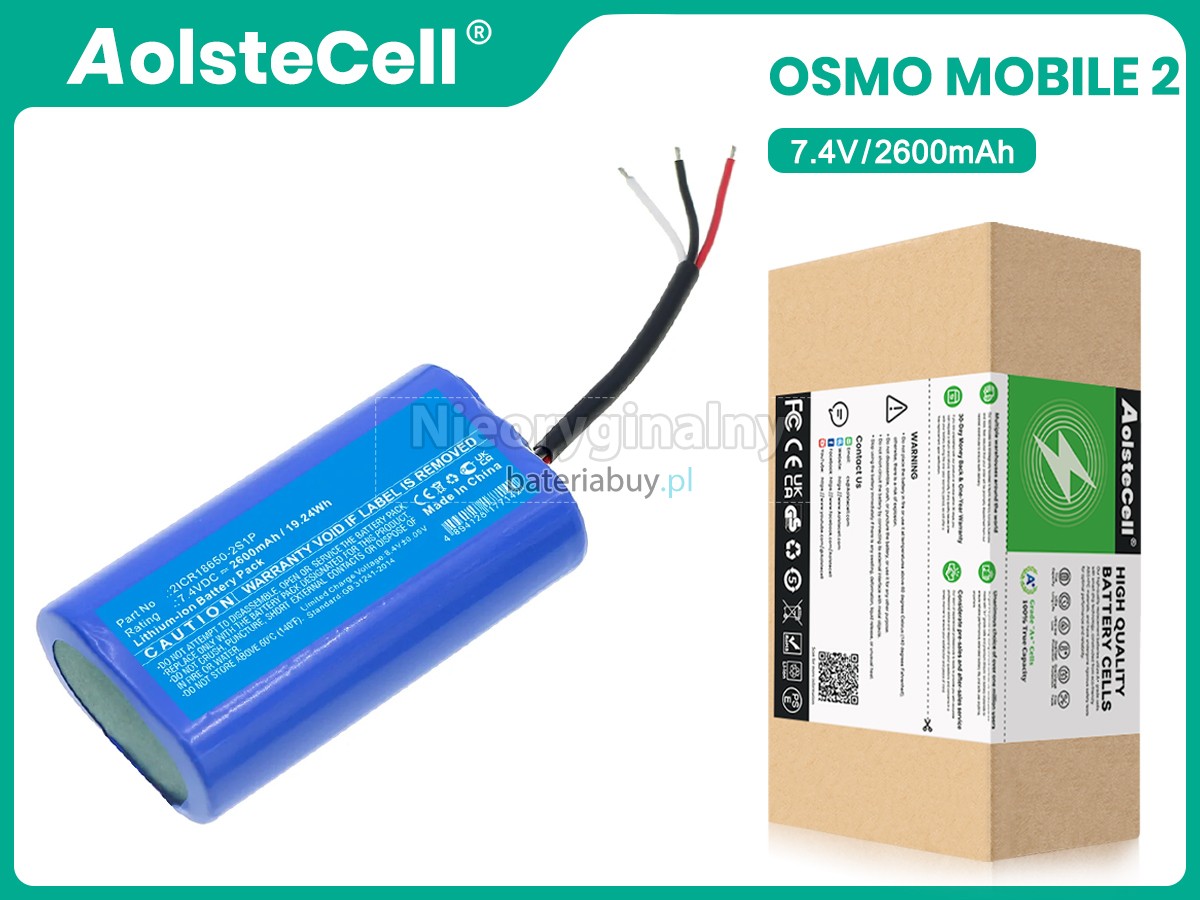 DJI OSMO MOBILE 2 bateria