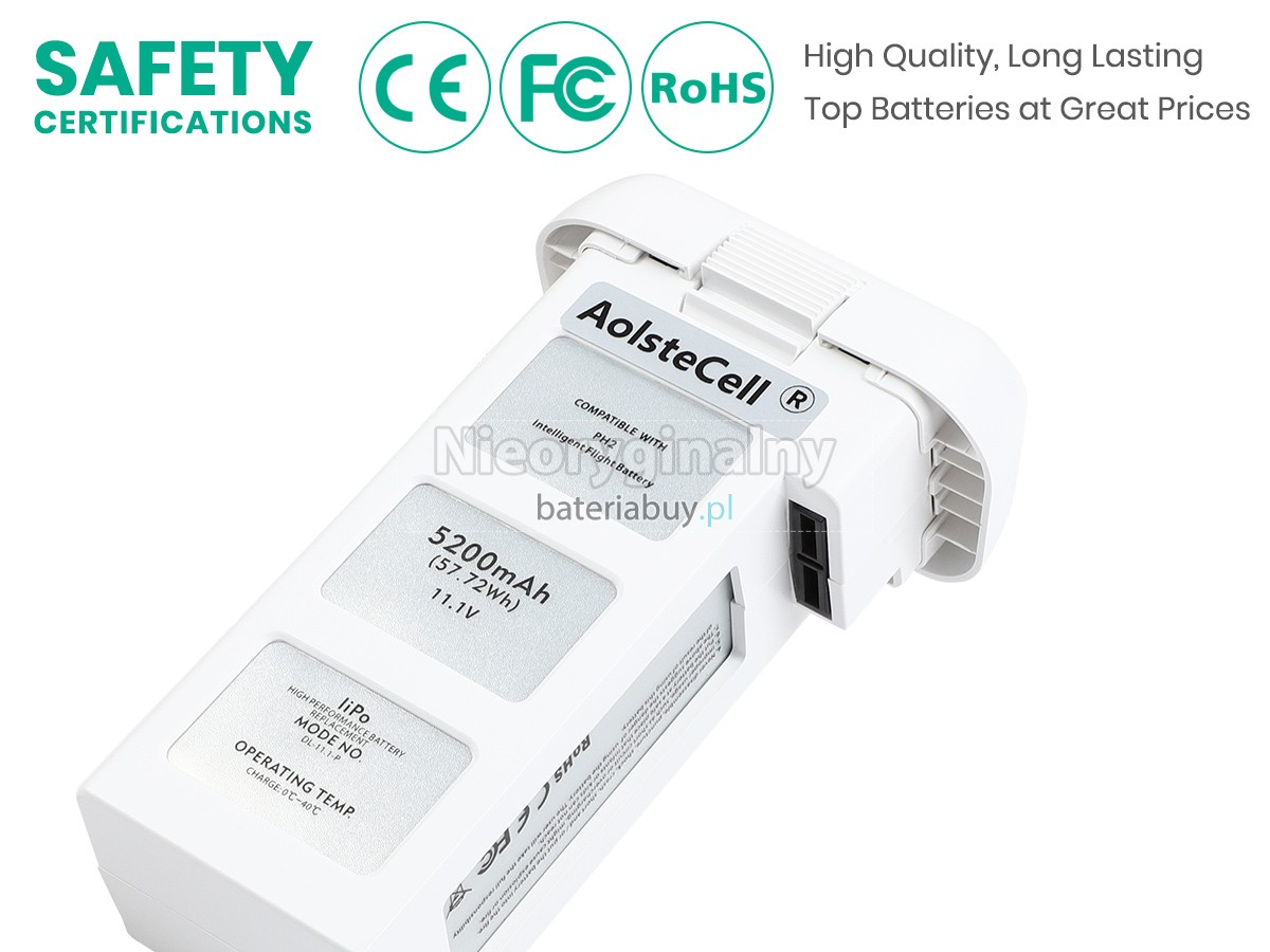 DJI 733496-5200MAH-11.1V bateria