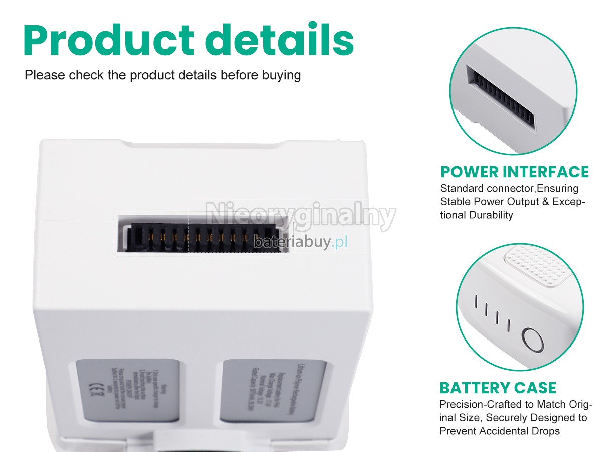 DJI PHANTOM 4 ADVANCED bateria