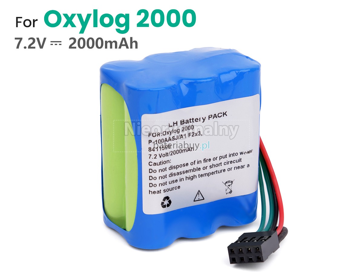 Drager OXYLOG 2000 bateria
