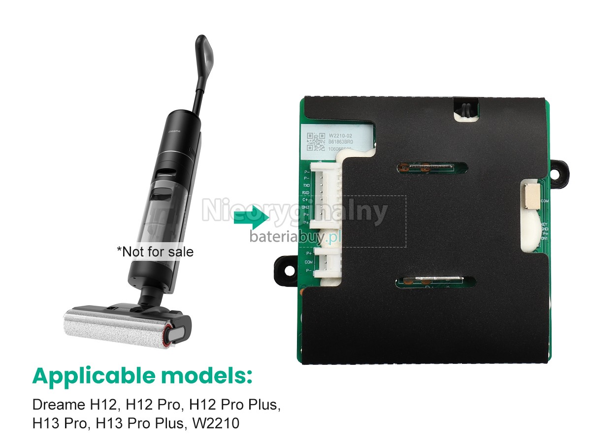 Dreame W2326-6S1P-BWLS25 bateria