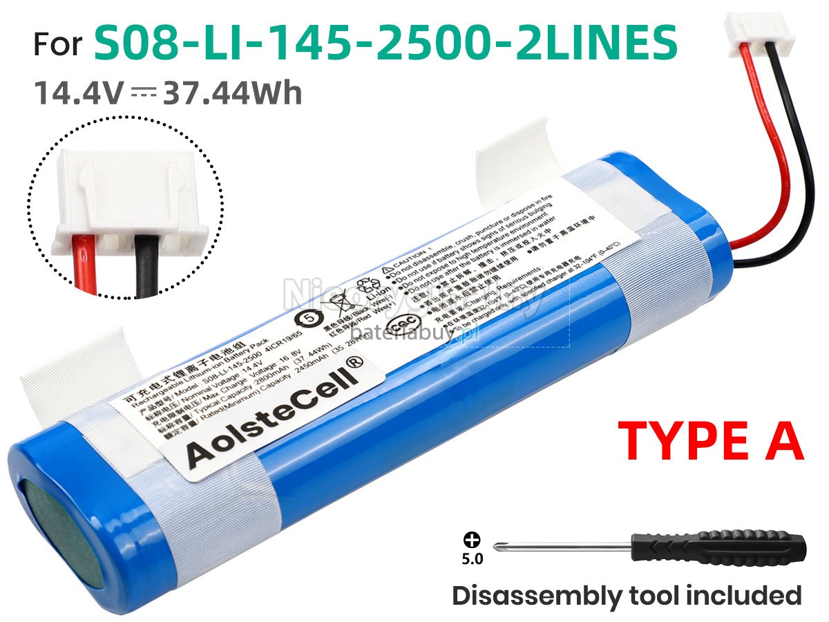 Ecovacs S08-LI-145-2500 bateria