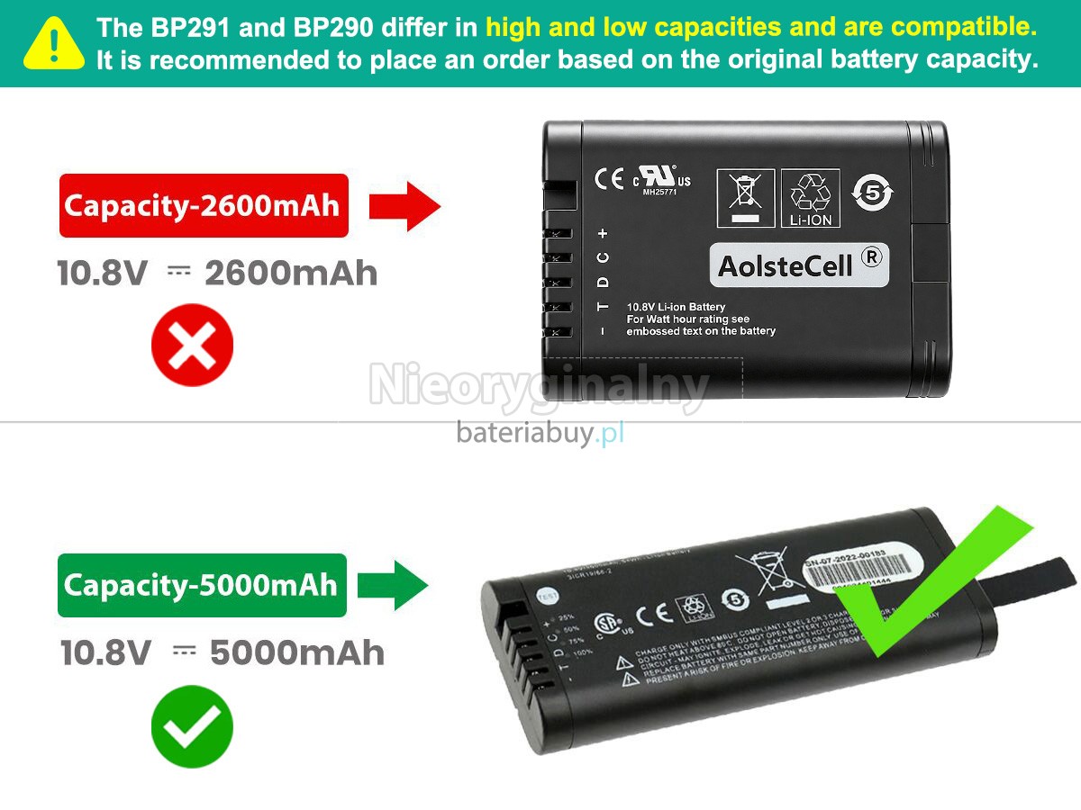 Bateria do Instrument pomiarowy FLUKE BP291