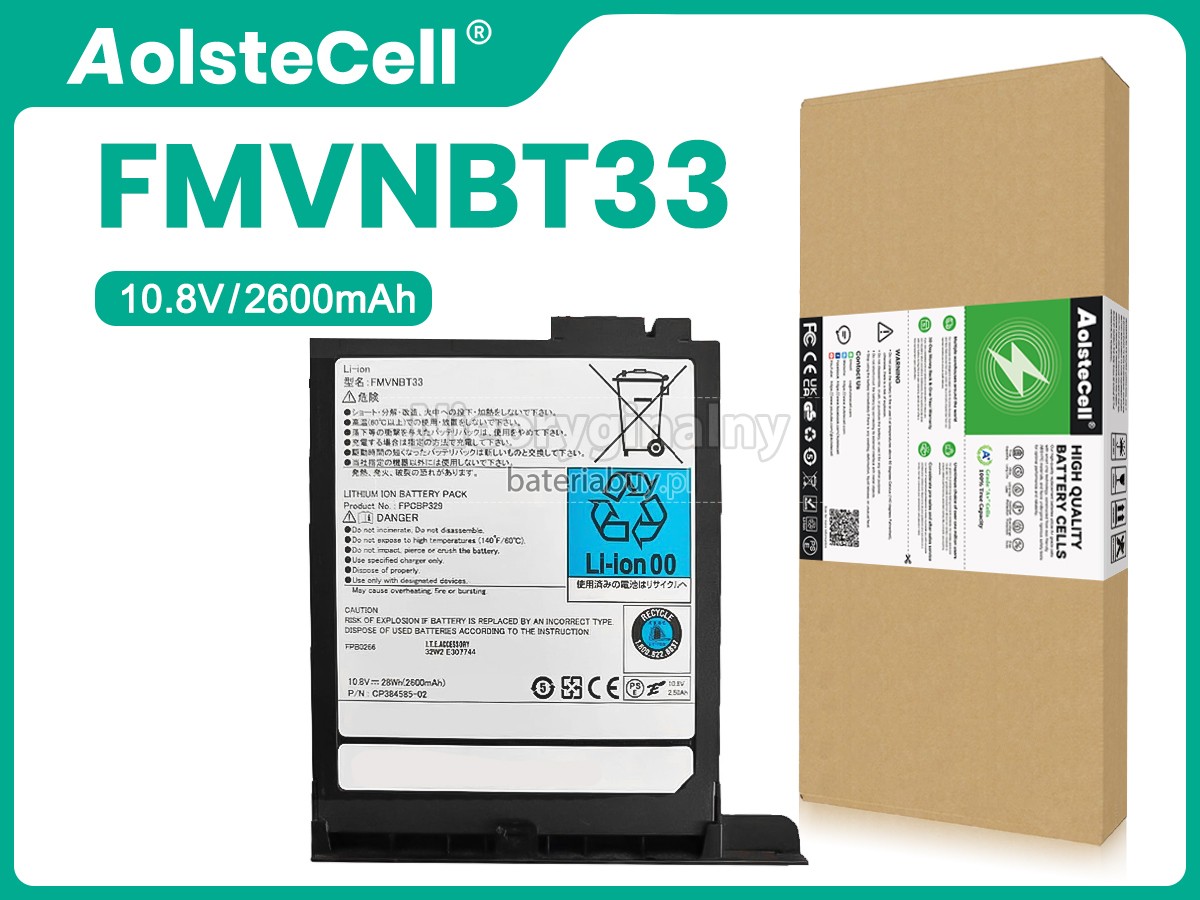 Fujitsu CP384585-02 bateria
