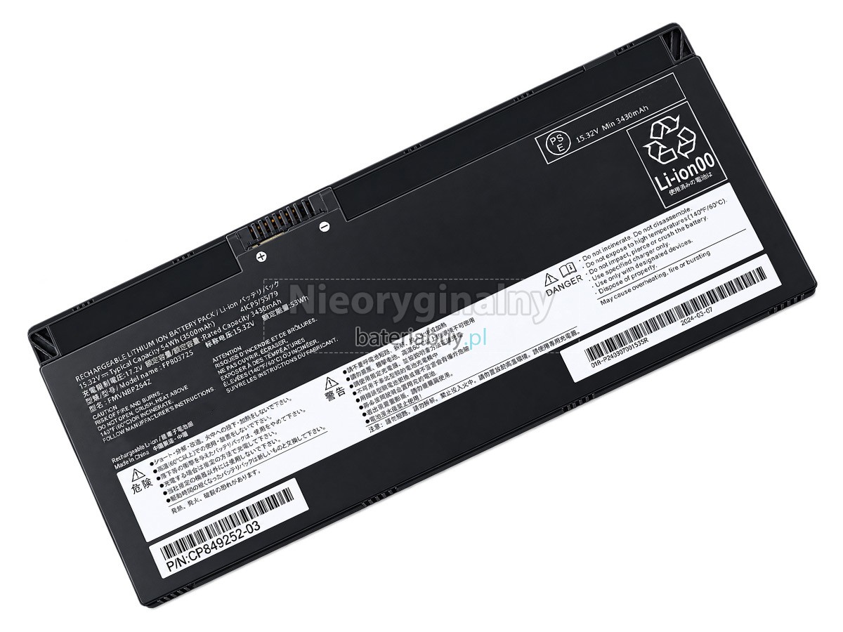 Bateria do Laptop Fujitsu FPB0374S