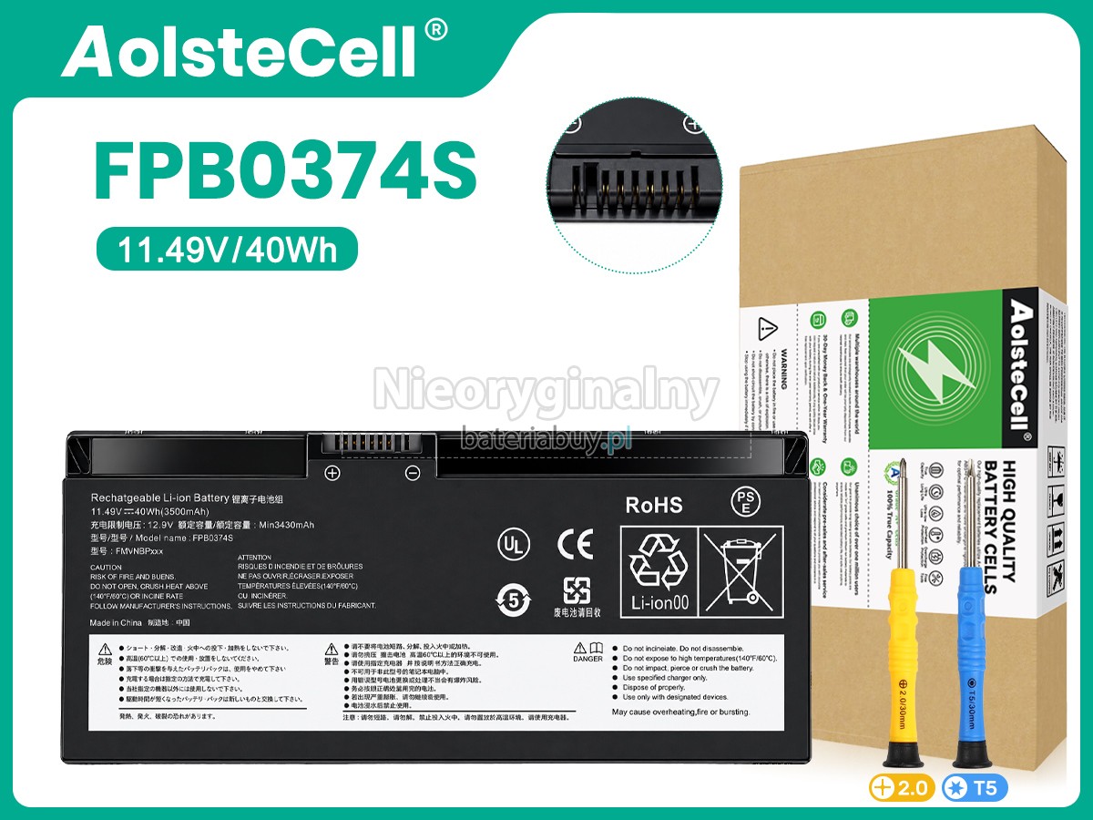 Bateria do Laptop Fujitsu FPB0374S