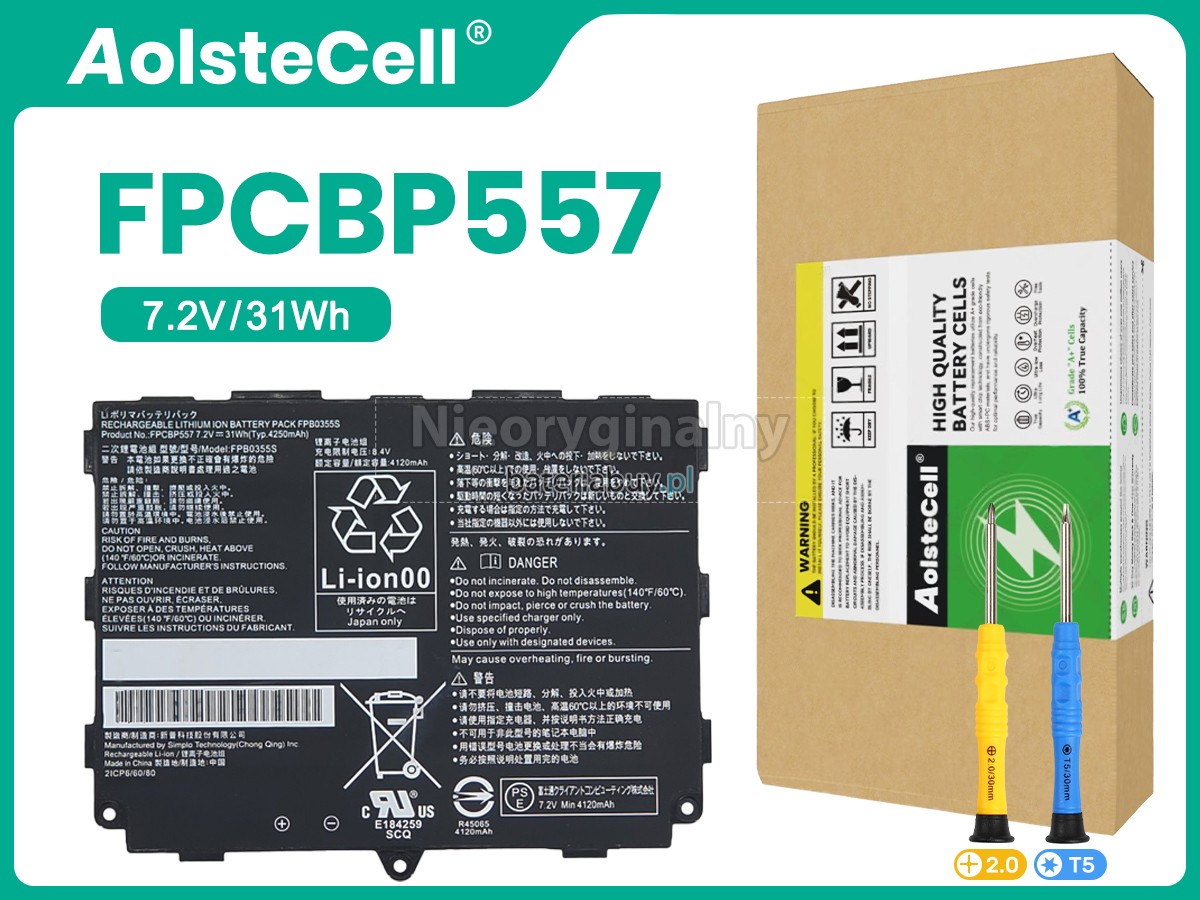 Fujitsu FPB0355S bateria