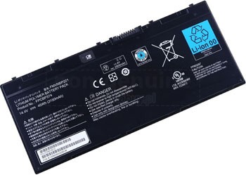 45Wh Fujitsu QUATTRO Q702 Bateria