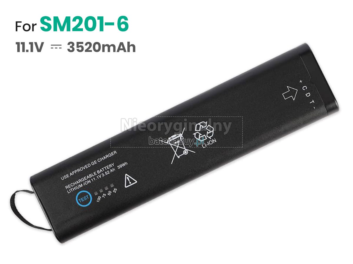 GE DASH 5000 bateria